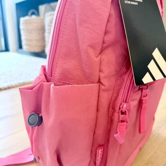 Adidas Pink Fusion Weekender Backpack - Picture 4 of 4
